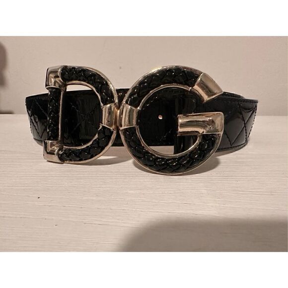 Dolce and Gabbana Black Belt Vintage main image 7